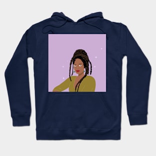 Portrait of young woman Hoodie